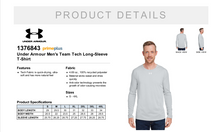 Load image into Gallery viewer, Under Armour Long Sleeve {Hesston Basketball}