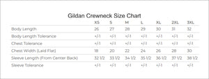 Gildan Crewneck Sweatshirt (4 color options) {MK}