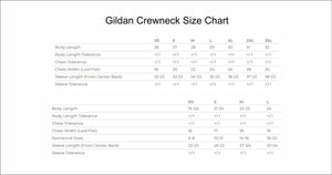 2. Dark Heather Gildan Crewneck (Youth & Adult) {H.El.P.}