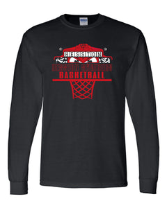 Gildan Long Sleeve T-Shirt {Hesston Basketball}