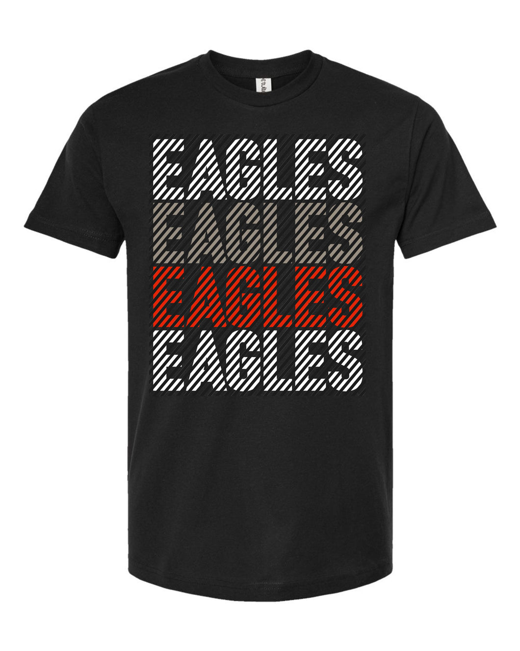 Design 1: Diagonal Eagles T-Shirt {MIS}