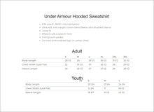 Load image into Gallery viewer, Under Armour Hooded Sweatshirt - 2 color options {H.El.P.}