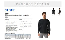 Load image into Gallery viewer, Gildan Softstyle Long Sleeve T-Shirt (2 colors)