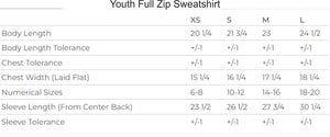 Full Zip Hooded Sweatshirt (3 color options) {PWS}